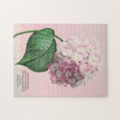 Jolie Hydrangea Fleurs Art Faith Puzzle (Horizontal)