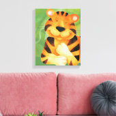 Jolie impression d'enveloppement de toile de tigre (Insitu(Salon))