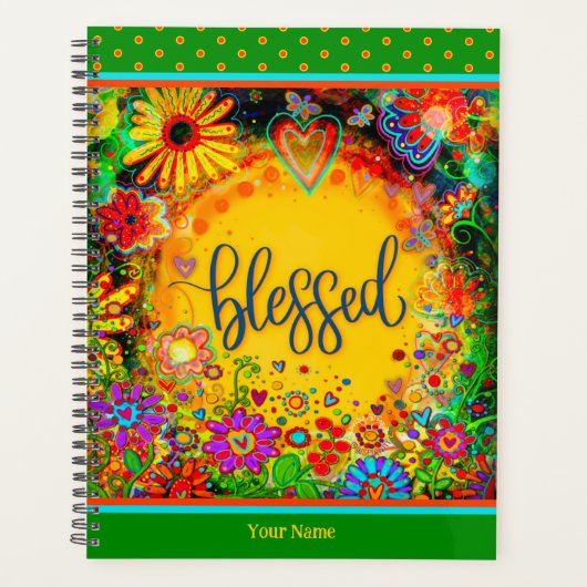 Jolie Inspirété Florale Heureuse (Devant)