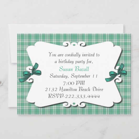 Jolie invitation (Devant)