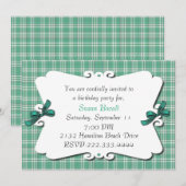 Jolie invitation (Devant / Derrière)