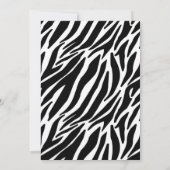 Jolie invitation à la fête d'anniversaire en somme (Dos)