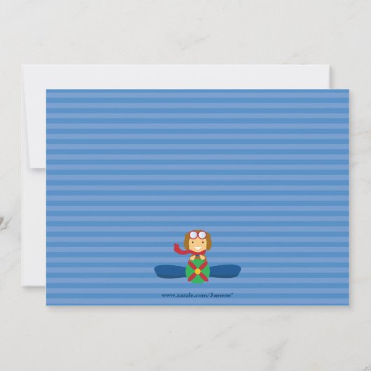 Jolie invitation à la fête d'anniversaire pour les (Dos)