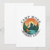 Jolie Invitation | camper plus s'inquiéter moins (Devant / Derrière)