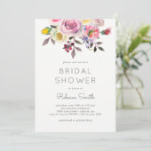 Jolie invitation de douche nuptiale (Debout devant)