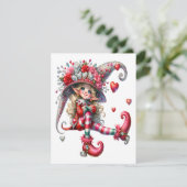 Jolie invitation de fille en masquerade (Debout devant)