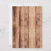 Jolie invitation fille à thème tir à l'arc (Dos)