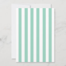 Jolie Invitation Rayée de Teal pour Enterrement de