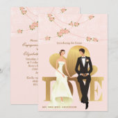 Jolie invitation se reposante (Devant / Derrière)