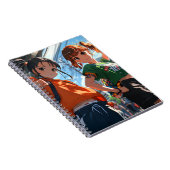 Jolie japonaise Anime fille Carnet spirale (Côté Droit)