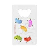 Jolie jellybeans bondissant dessin animé (Devant)