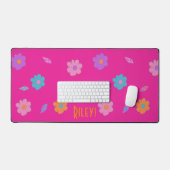 Jolie Jolie Fleur Rose Retro (Clavier et souris)