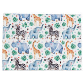 Jolie Jungle Animaux sauvages Sac cadeau (Dos)