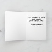 Jolie Kitty carte d'anniversaire de YDP (Intérieur)