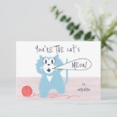 Jolie Kitty Classroom Valentine Cartes (Debout devant)