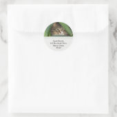 Jolie Kitty Étiquettes de adresse (Sac)