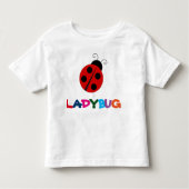 Jolie Ladybug Summer Fun Toddler T-Shirt (Devant)