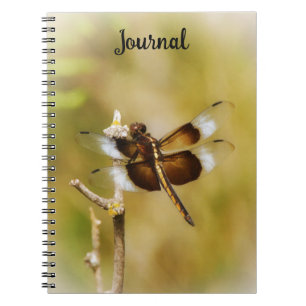 Jolie libellule Nature Journal personnel
