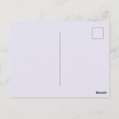 Jolie Lily Lilium rouge florale Anniversaire Carte (Dos)