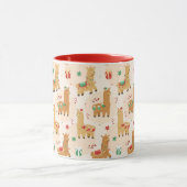 Jolie Llamas Mug de Noël (Centre)