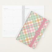 jolie menthe rose pastels plaid printemps (Devant avec enveloppe)