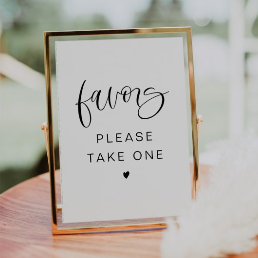 JOLIE Modern Boho Font Neem een voorteken Kaart