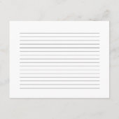 JOLIE Modern Minimalistisch Vrijgezellenfeest Rece Informatiekaartje (Achterkant)