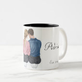 Jolie Mug Couples Mariages (Devant droit)