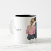 Jolie Mug Couples Mariages (Devant gauche)