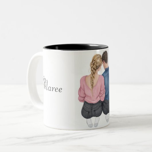 Jolie Mug Couples Mariages (Devant gauche)