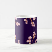 Jolie Mug De Café Floral Violet (Centre)