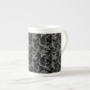 Jolie Mug de Chine osseuse : Lys de la vallée, Noi