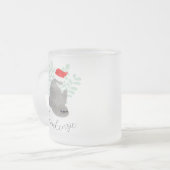 Jolie Mug de phoque de Noël (Devant gauche)