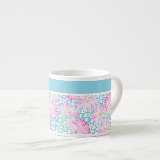 Jolie Mug Espresso, Roses Roses Roses Roses, Papil (Devant droit)