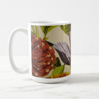 Jolie Mug Personnalisée De Café Fleur Purple