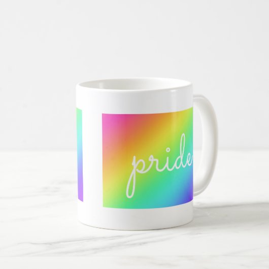 Jolie Mug Rainbow Pride (Devant droit)