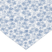 Jolie nappe ethnique d'impression florale de bleu (Angle)