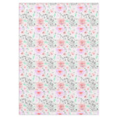 Jolie nappe pastel florale aztèque colorée (Devant)