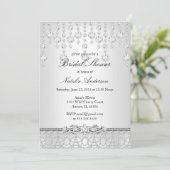 Jolie nuptiale en cristal Invitation (Debout devant)