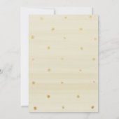 Jolie or Blush Floral Douche nuptiale invitation (Dos)