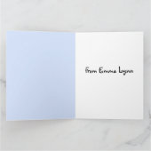 Jolie Otter tenant des Ballons colorés Merci (Intérieur)