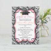 Jolie Paisley Graduation Invitation (Debout devant)