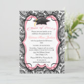 Jolie Paisley Graduation Invitation (Debout devant)