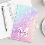 Jolie Parties scintillant Holographique Fille Glam<br><div class="desc">Personnalisez facilement cet élégant motif de parties scintillant bokeh coloré avec vos détails personnalisés.</div>