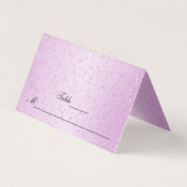 Jolie Parties scintillant rose | Cartes de remplis (Front)