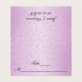 Jolie Parties scintillant rose | Cartes de remplis (Outside Unfolded)