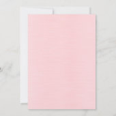 JOLIE PASTEL ROSE OR TRIM INVITATION (Dos)
