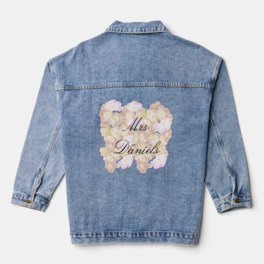 Jolie personnalisation florale (Verso)