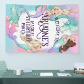 Jolie petite bannière de sirènes (Salon professionnel)