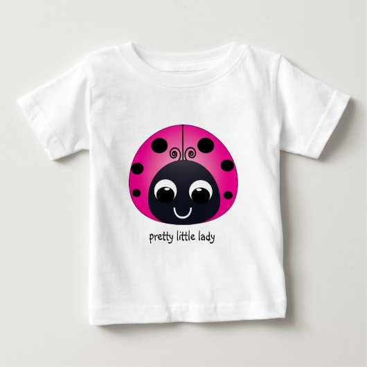 Jolie petite dame Ladybug T-shirt (Devant)